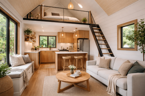 Tiny house com mezanino é possível e funciona?