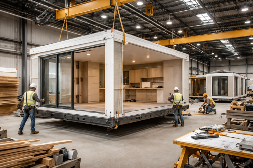 Empresa de construção modular para investidores